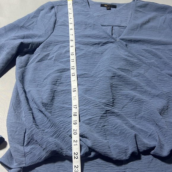 Frye faux wrap blouse - Picture 6 of 8